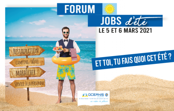 Forum job d'été : Trouver votre job étudiant pour 2021 ! - Océanis Le Centre